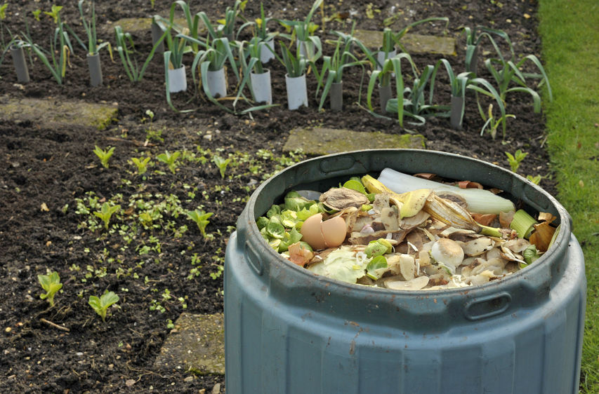 Composting Bins Add Nutrients back to the garden